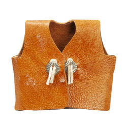 Miniature Leather Cowboy Vest