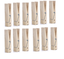 Large Wood Clothespin - Case of 144pcs