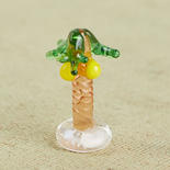 Miniature Glass Palm Tree