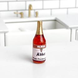 Dollhouse Miniature Abbott Pink Champagne