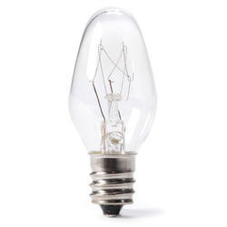 Case of Glass Candelabra Base Light Bulbs