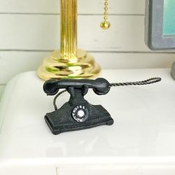Dollhouse Miniature Old Fashioned Telephone