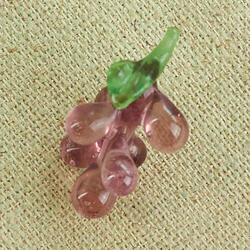 Wee Creations Miniature Glass Grape Cluster