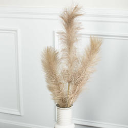 Gold Artificial Feather Pine Spray