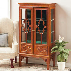 Dolls House 1:12 Quality Furniture 1780 China Cabinet/walnut JJ06036WN