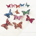 Assorted Jeweled Artificial Butterflies