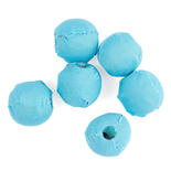 Turquoise Round Cloth Covered Beads
