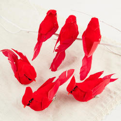 Red Artificial Cardinals