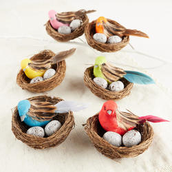 Artificial Nests with Bird and Eggs