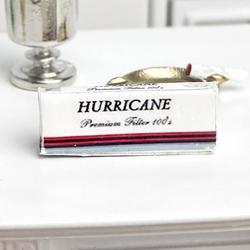 Dollhouse Miniature Carton of Hurricane Cigarettes