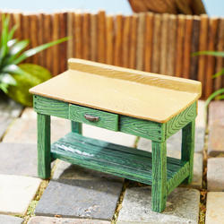 Mini Green Potting Bench