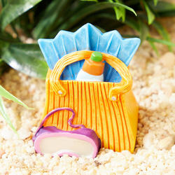 Mini Beach Bag with Flippers and Goggles