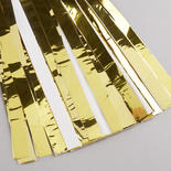 Gold and White Tissue Tassels