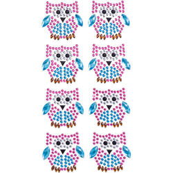 Owl Bling Stickers