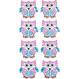 Owl Bling Stickers