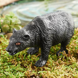 Miniature Black Bear Figurine