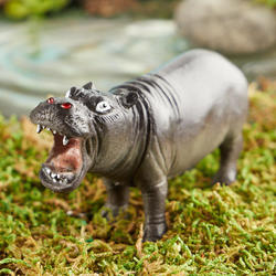Miniature Hippopotamus Figurine