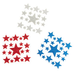 Glitter Stickers Stars