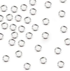 Pure Silver Plated Open Jump Rings