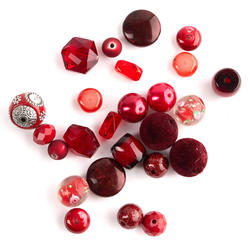 Small Red Beads