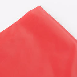 Red Rectangle Plastic Table Cover