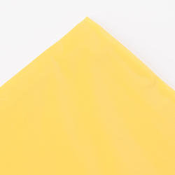 Dark Yellow Round Plastic Table Cover