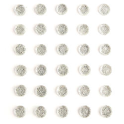 Clear Sugar Stone Bling Stickers