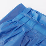 Blue Plastic Table Skirt
