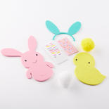 Foamies Foam Easter Chick and Bunny Craft Kit
