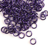 Chain Maille Mystic Purple Aluminum Jump Rings