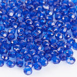 Dark Saphire Faceted Beads