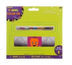 Halloween Color-In Paper Roll Kit