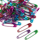 Multicolored Safety Pins
