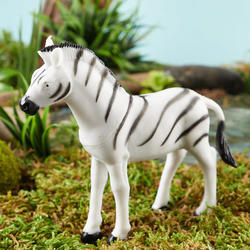 Miniature Zebra Figurine