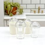 Dollhouse Miniature "To Go" Drink Cups