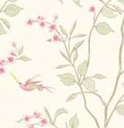 Dollhouse Miniature Cherry Blossom 6pc Wallpaper Sheets