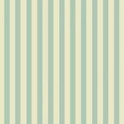 Dollhouse Miniature Misty Stripe 6pc Wallpaper