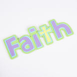 Foamies "Faith" Foam Word Cutout
