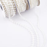 White Assorted Fused String Pearl Bead Set