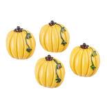 Miniature Flat Back Resin Pumpkins