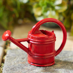 Miniature Red Watering Can
