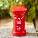 Red Miniature British Post Box