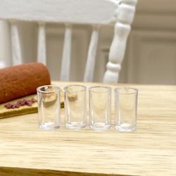Dollhouse Miniature Assorted Tumbler Glasses