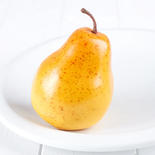 Realistic Yellow Artificial Pear