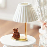 Dollhouse Miniature 12V Teddy Bear Table Lamp