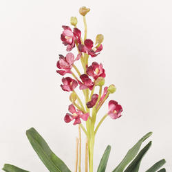 Purple Artificial Vanda Orchid Spray