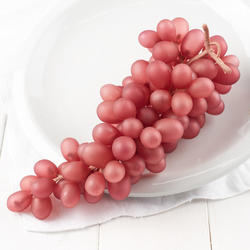 Artificial Frosted Oval Grape Cluster