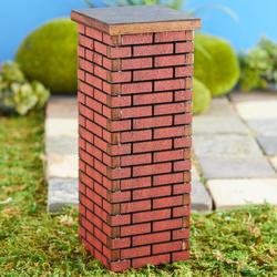 Dollhouse Miniature Wide Brick Column