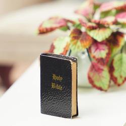 Dollhouse Miniature Bible Hymnal with Pages ~ IM65760 