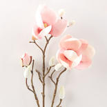 Pink Artificial Japanese Magnolia Spray